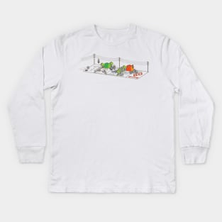 Monopoly Town Kids Long Sleeve T-Shirt